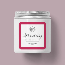 Etiket Logo en bewerkbare kleur toevoegen