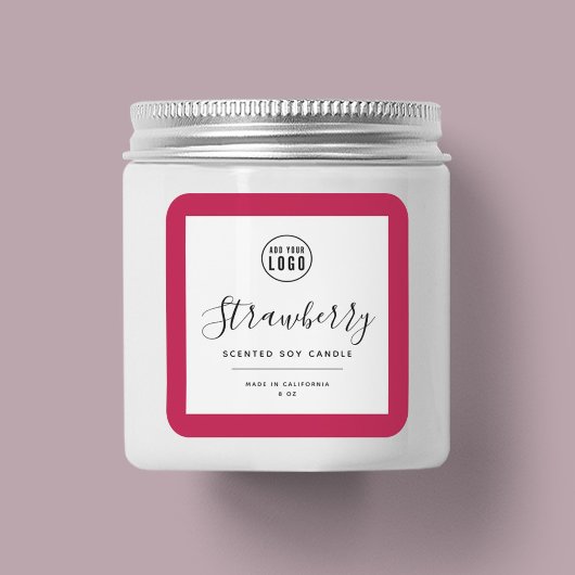 Etiket Logo en bewerkbare kleur toevoegen