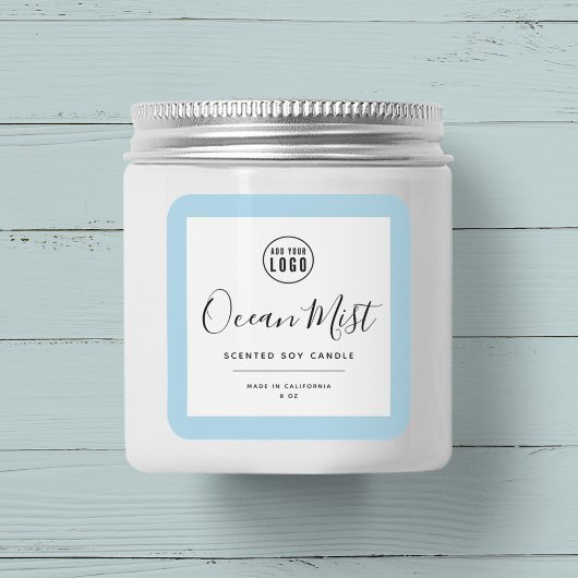 Etiket Logo en bewerkbare kleur toevoegen