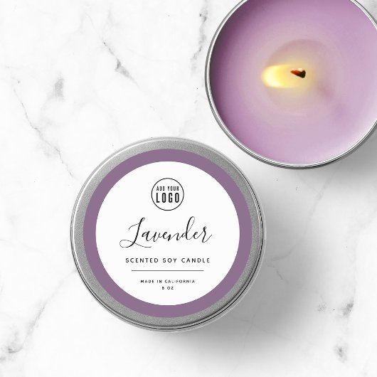 Etiket Logo en bewerkbare kleur toevoegen