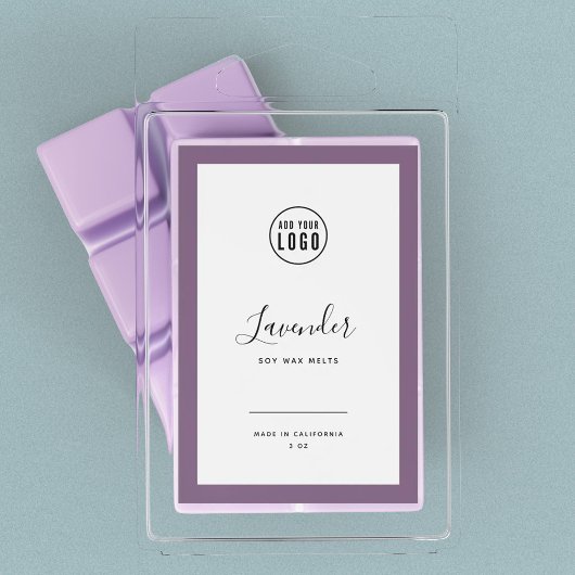 Etiket Logo en bewerkbare kleur toevoegen