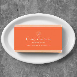 Etiket Logo witte rand bewerkbare kleur