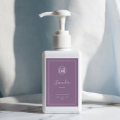 Etiket Logo witte rand bewerkbare kleur