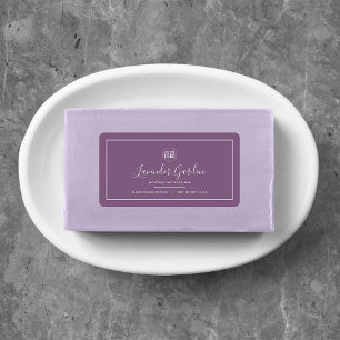 Etiket Logo witte rand bewerkbare kleur