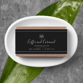 Etiket Logo witte rand bewerkbare kleur