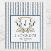 Etiket Mallard Duck (Enkel label)