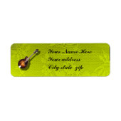 ETIKET MANDOLIN-RETURN ADRES (Voorkant)