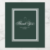 Etiket marinesolfwijn en witte wijn (Enkel label)