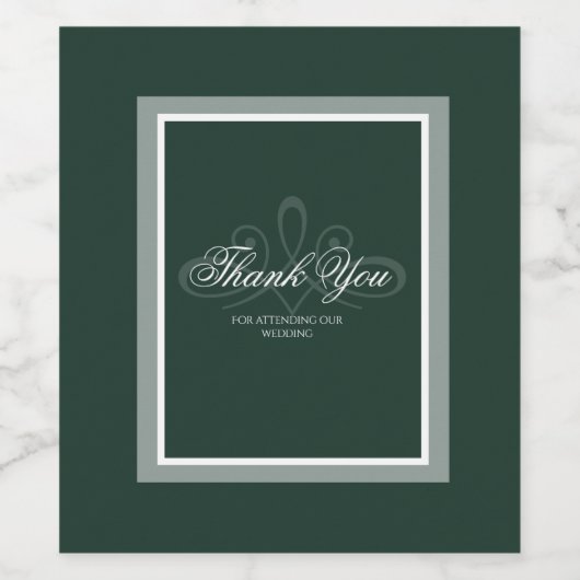 Etiket marinesolfwijn en witte wijn (Enkel label)