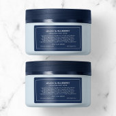 Etiket merk bewerkbare kleuren moderne ingrediënte