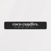 Etiket met dunne kaars-tamper-proof-zegel labels (Design 1)