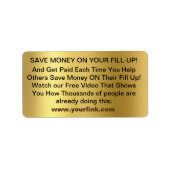 ETIKET OM TE DELEN (Voorkant)