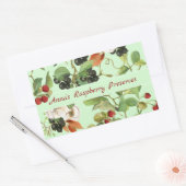 Etiket op bessen en foliage (Envelop)