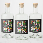 Etiket op de fles voor goed gebruik (Flessen)