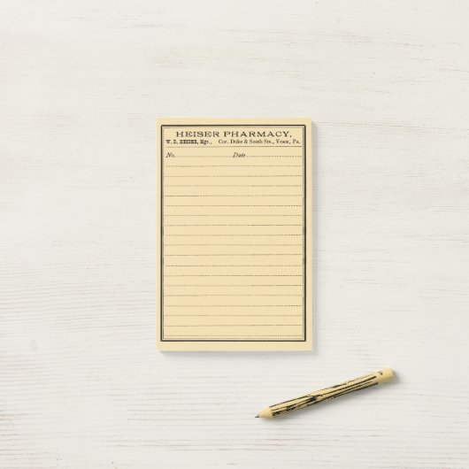  etiket op de verpakking post-it® notes (Op bureau)