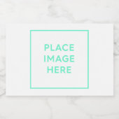 Etiket op Eigen voedselverpakking (3 x 2 inch) (Enkel label)