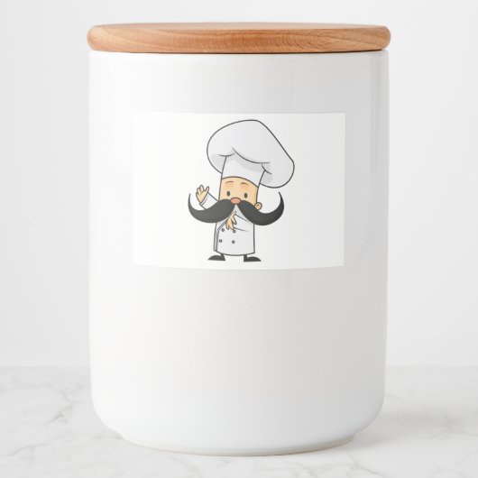 Etiket op Eigen voedselverpakking (3 x 2 inch) (Voorkant)