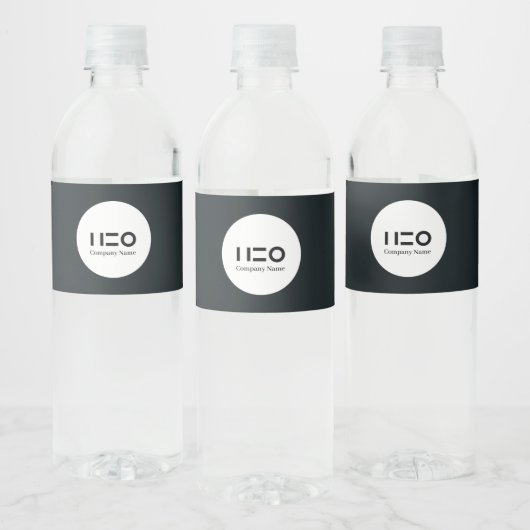 Etiket op Eigen waterflesje (Flessen)