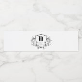 Etiket op Eigen waterflesje (Enkel label)