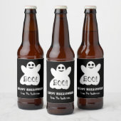 Etiket op flesetiket voor Ghost-bier (Flessen)