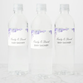 Etiket op flesje, bruiloft, Baby shower Wa