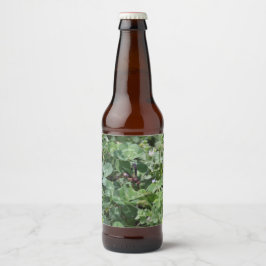 Etiket op flesje Wasp