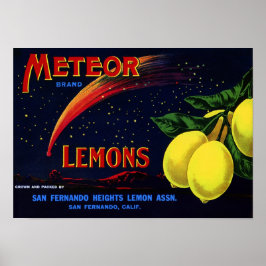  etiket op fruitkratten afdrukken poster