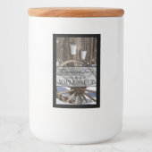 Etiket op gepersonaliseerde thuisverpakking (Voorkant)