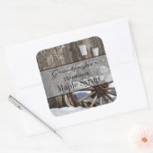 Etiket op gepersonaliseerde thuisverpakking (Envelop)