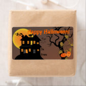 Etiket op halloween Gift Label (Insitu)