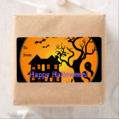Etiket op halloween Gift Label (Insitu)