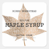 Etiket op het etiket van de plattelandskerft en de (Voorkant)