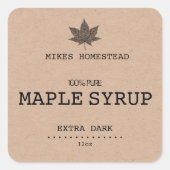 Etiket op het etiket van de plattelandskerft en de (Voorkant)