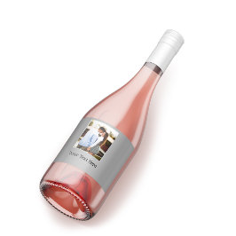 Etiket op het flesje Foto en Tekst