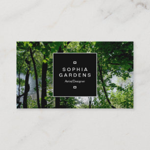 Etiket op het vierkant 02a - Rand van de rivier Visitekaartje