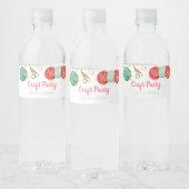 Etiket op kraftflesje (Flessen)