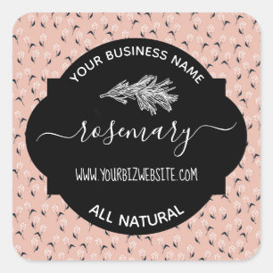 Etiket op kruid- en specerijkarnar