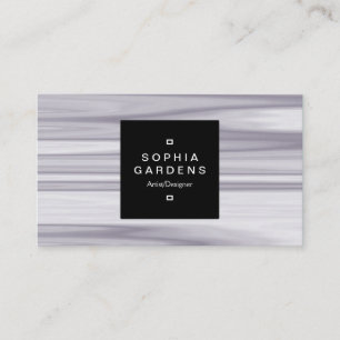 Etiket op kwadraten 01a - lichte rimpels visitekaartje