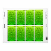 ETIKET OP limoen-SAPFLES (Full Sheet)