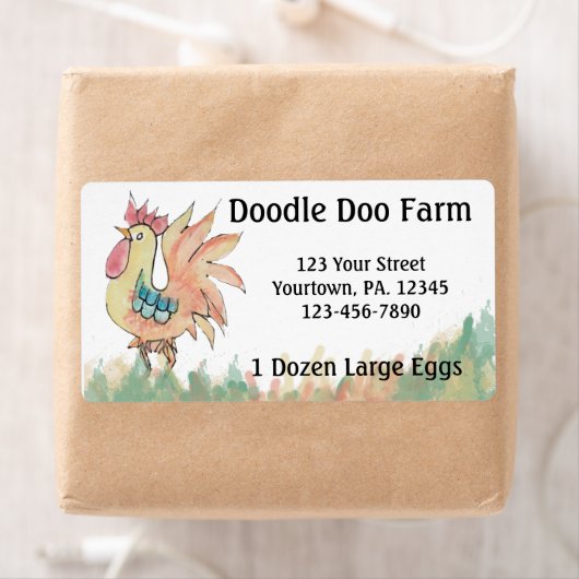 Etiket op maat voor rooster (Insitu)