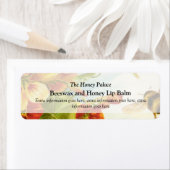 Etiket op producten van Honey Floral Bee Bath Spa (Insitu)