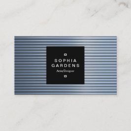 Etiket op vierkant etiket 01a - buizen voor het Ch Visitekaartje