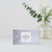 Etiket op vierkante kazen 03a - Zeepbellen Visitekaartje (Staand voorkant)