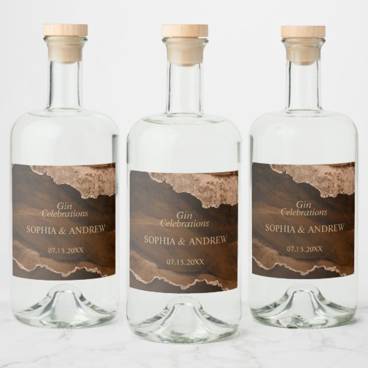 Etiket op zwarte en woestijngoudpleisters (Flessen)