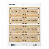 Etiket oude fotoproduct (Full Sheet)