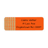 Etiket Ovalen en Starbursts (Voorkant)