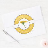 Etiket paardebloemolie (Envelop)