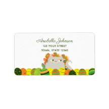 Etiket Paasadres bevestigen