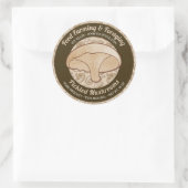 Etiket paddenstoel (Tas)