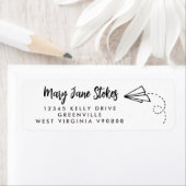 Etiket papieren papiervlak voor het omkeren van pa (Insitu)